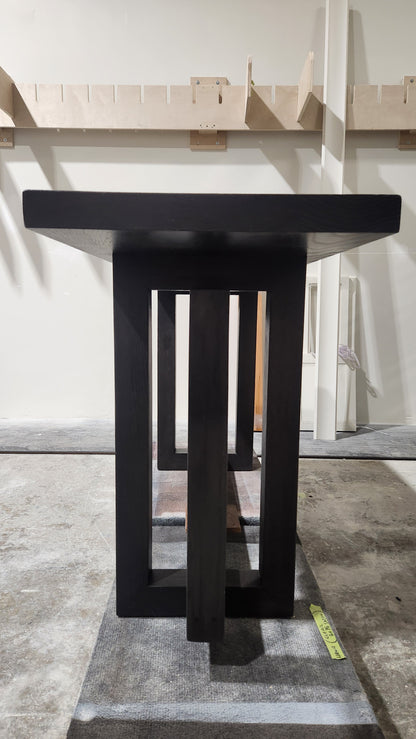 Table de canapé en bois massif Byron