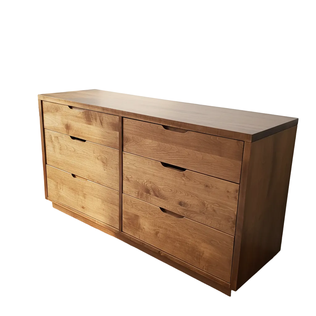Milan Solid Wood Dresser (In Stock)