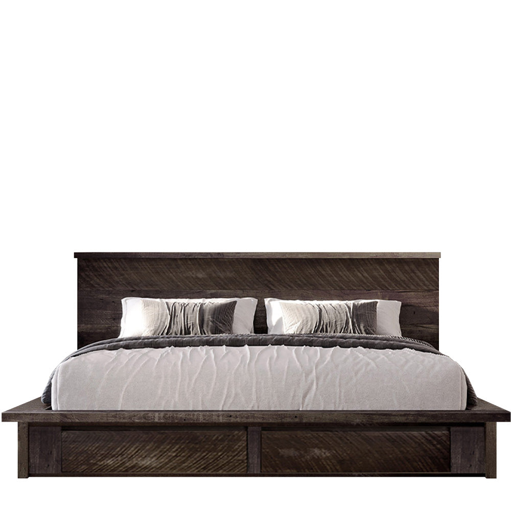 Gaia Solid Wood Platform Bed