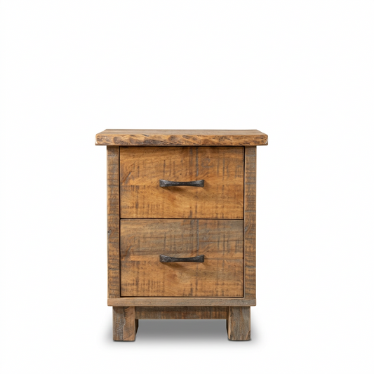 Table de chevet en bois massif Kaya