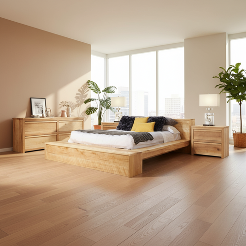 Mason Solid wood Platform Bed