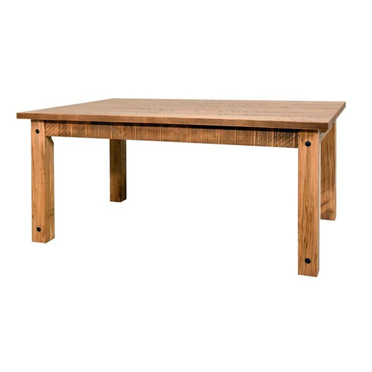 Alpine Solid Wood Dining Table With Leaves