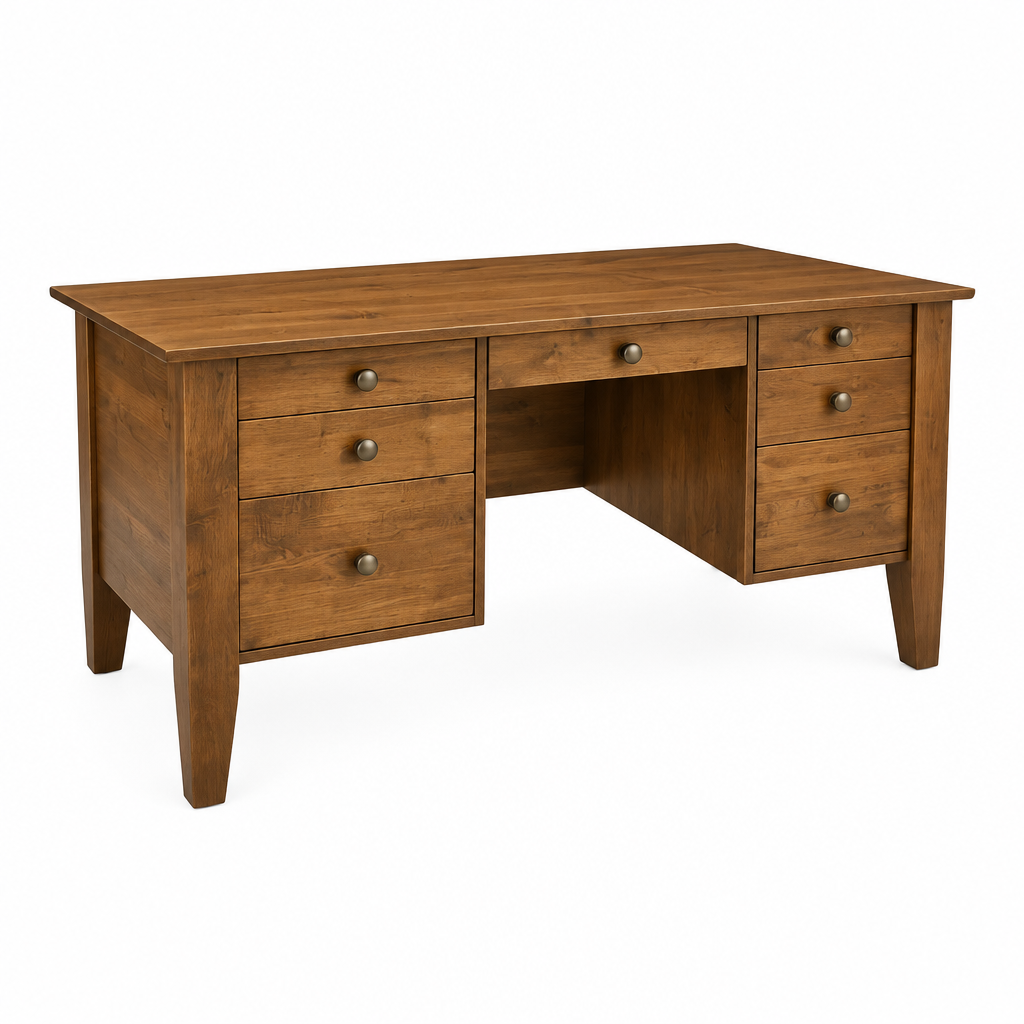 Renzo 7 Drawer Office Desk