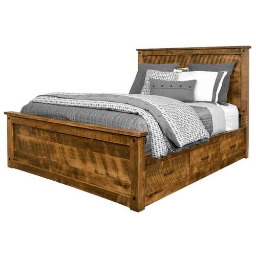 Alpine Solid Wood Storage bed