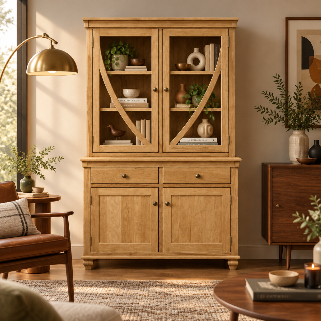 Art Deco Hutch & Buffet