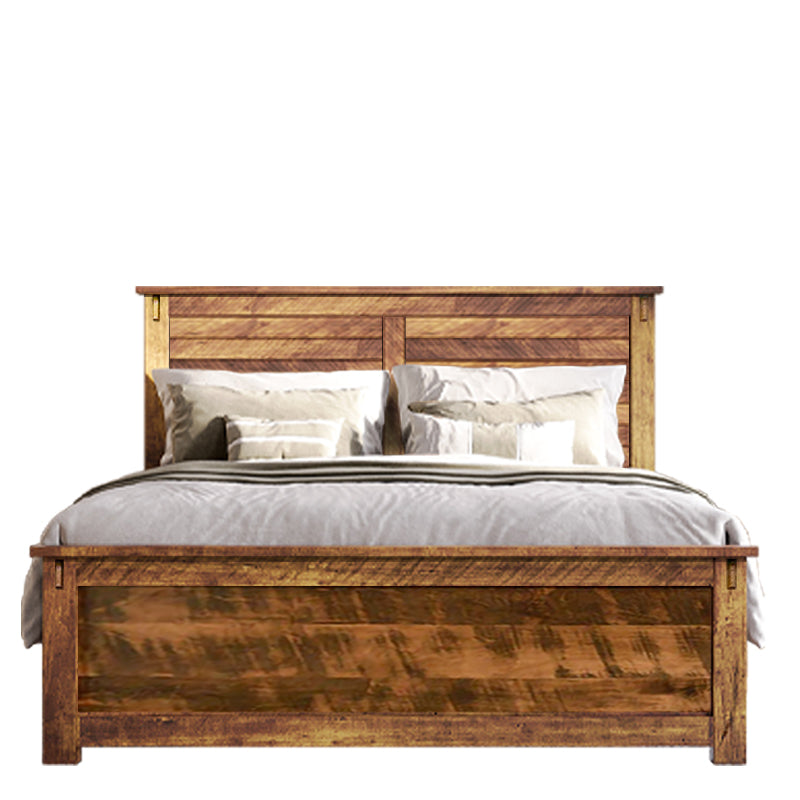 Urban Farmhouse Solid Wood Bed