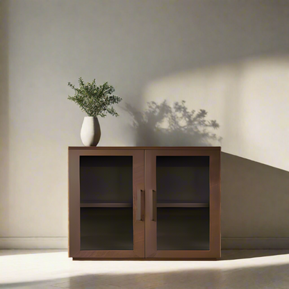 Bristol Solid Wood Sideboard - Glass Door