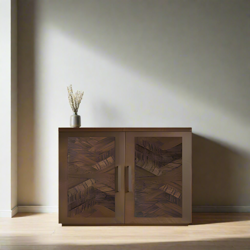 Bristol Sideboard - Herringbone Wood Door