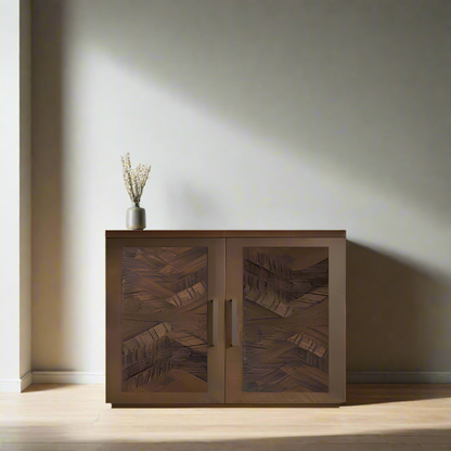 Bristol Sideboard - Herringbone Wood Door