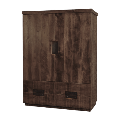 Arthur Philippe 4 Drawer 2 Door Armoire