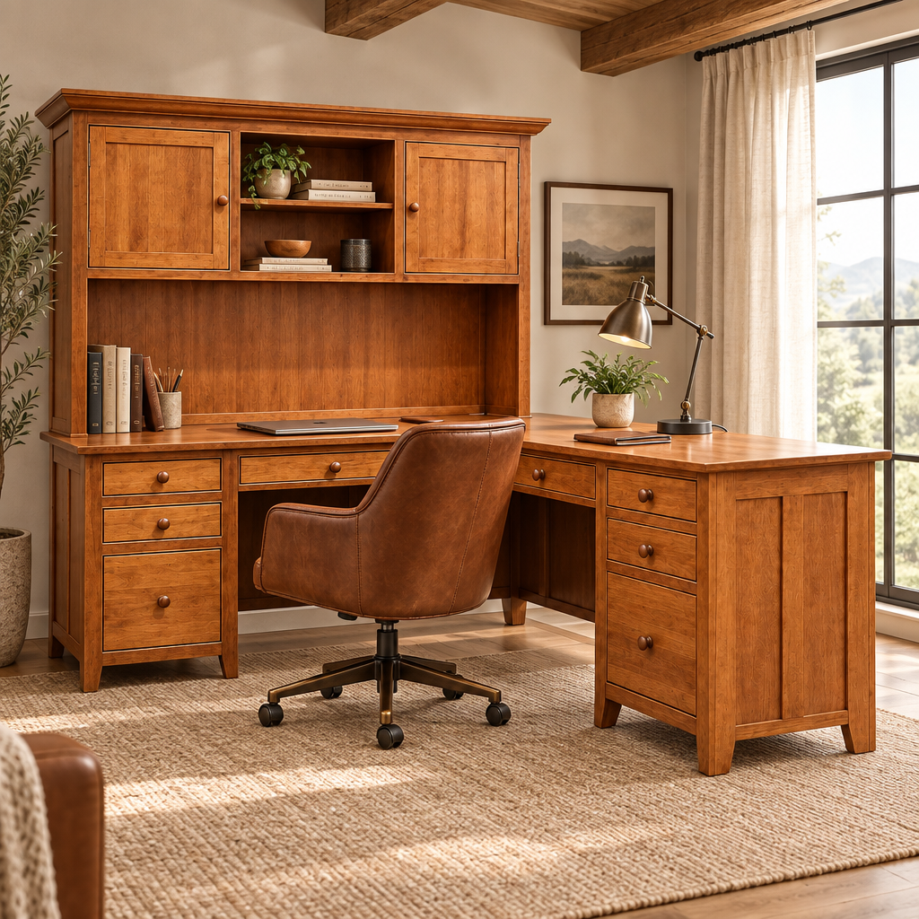 Kaya Corner Office Desk
