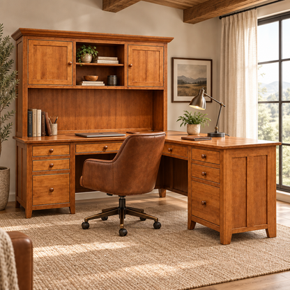 Kaya Corner Office Desk