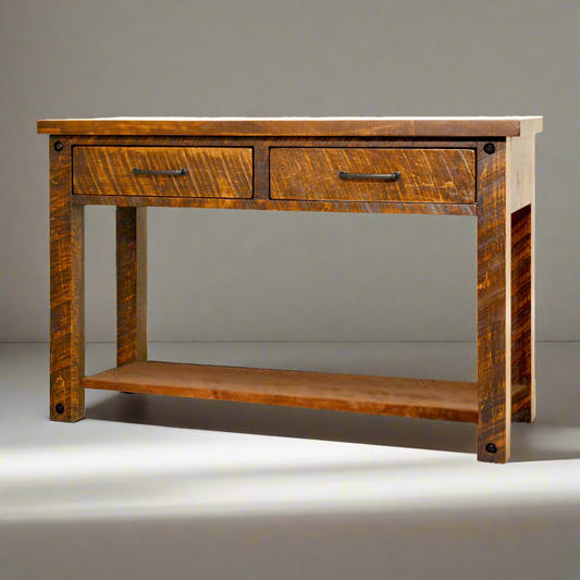 Adirondack Sofa Table With Drawer