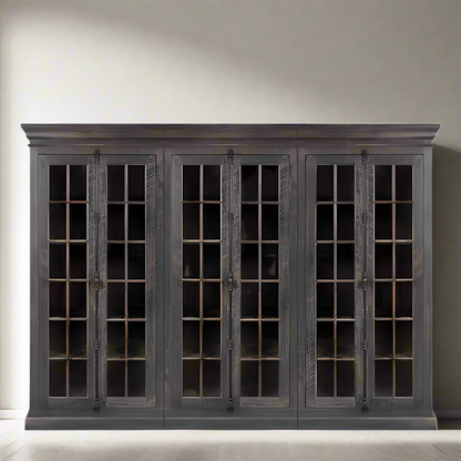 Alexandria Wall Cabinet 6 Full Length Doors
