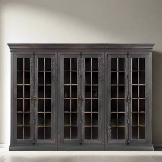 Alexandria Wall Cabinet 6 Full Length Doors