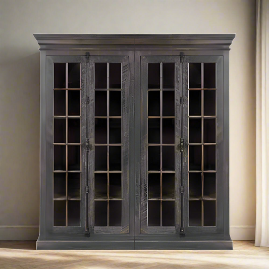 Alexandria Wall Cabinet 4 Full Length Doors