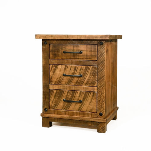 Alpine Solid Wood Nightstand