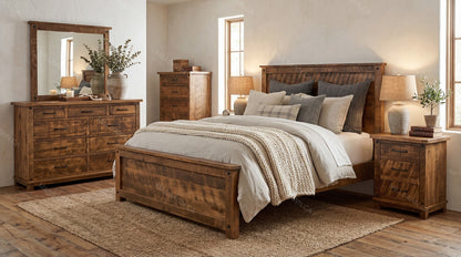 Alpine Solid Wood Bed
