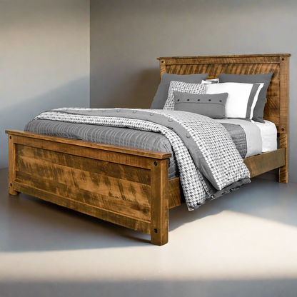 Adirondack Solid Wood Bed