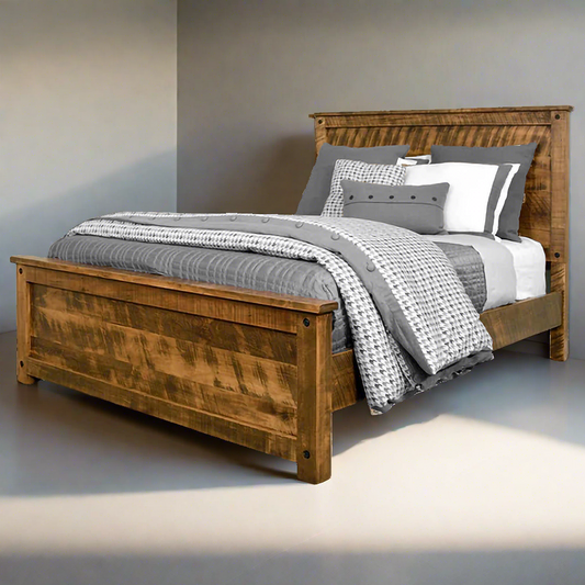 Adirondack Solid Wood Bed