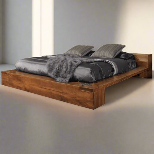 Arthur Philippe Solid Wood Bed