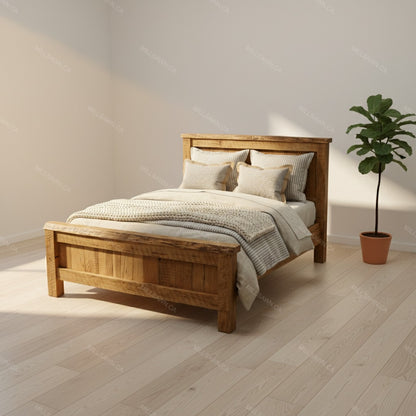 Glen Solid Wood Bed