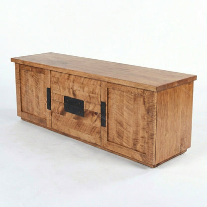 Meuble multimédia en bois massif Arthur Philippe