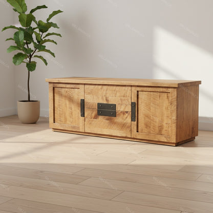 Meuble multimédia en bois massif Arthur Philippe