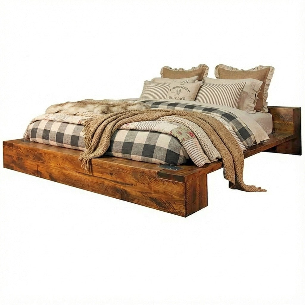 Lit en bois massif Arthur Philippe