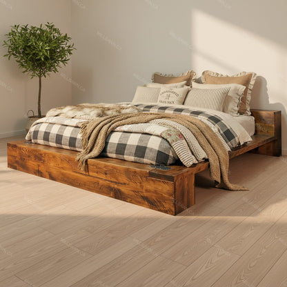 Lit en bois massif Arthur Philippe