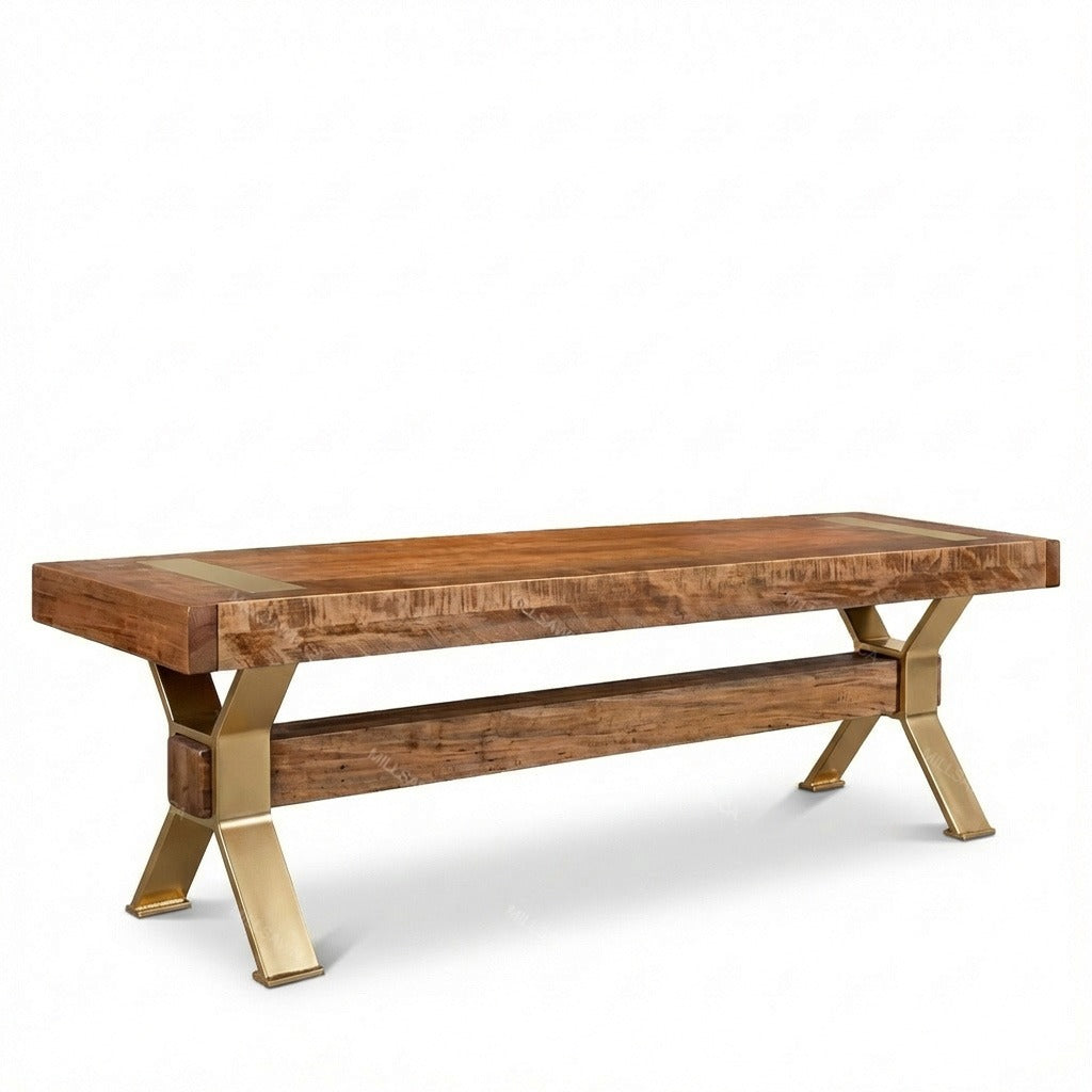 Arthur Philippe Solid Wood Bench