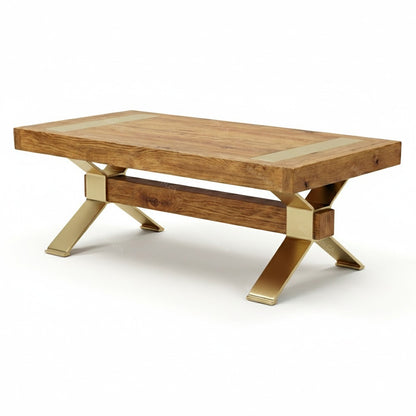 Table basse en bois massif Arthur Philippe