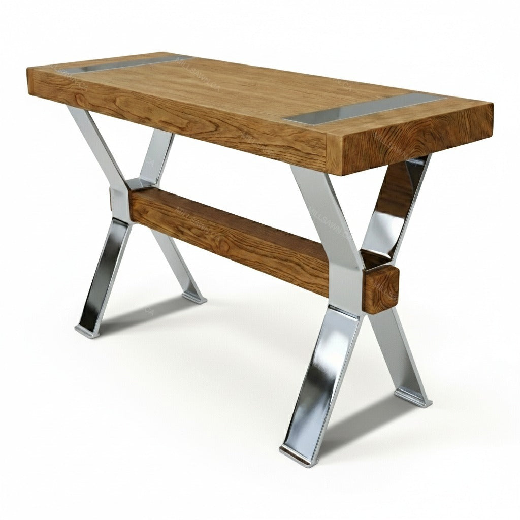 Table de canapé en bois massif Arthur Philippe