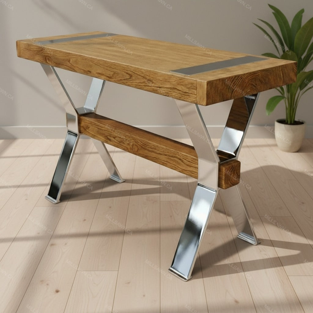 Table de canapé en bois massif Arthur Philippe