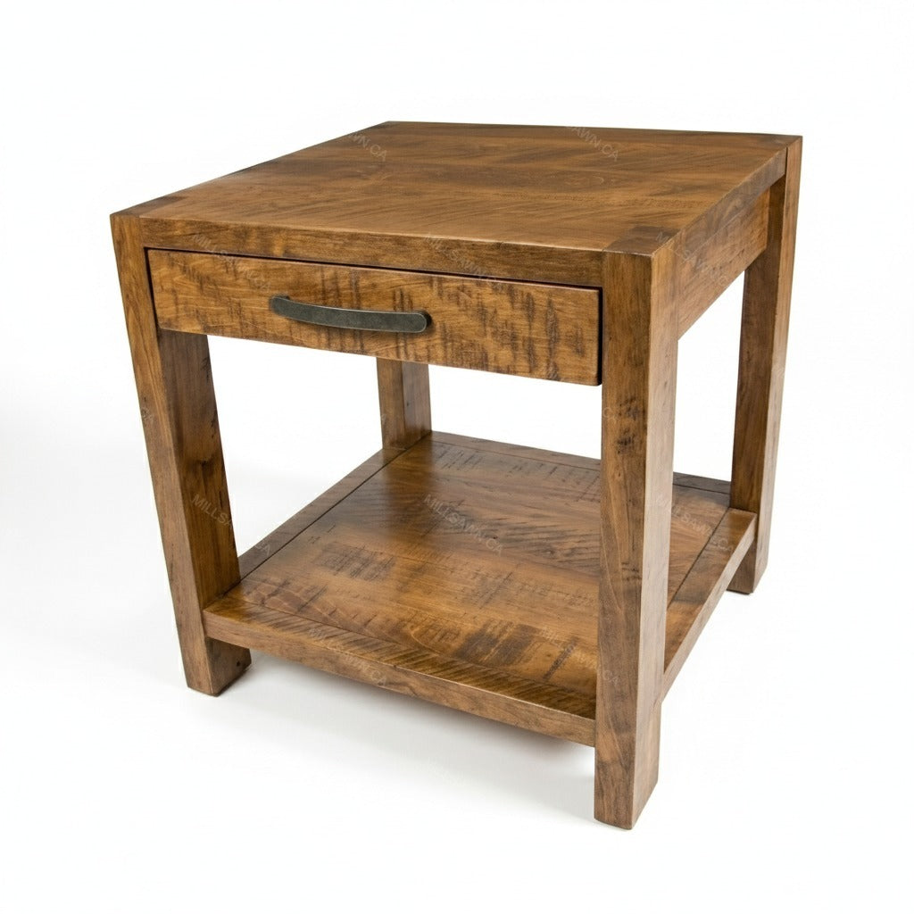 Aspen Solid Wood End Table