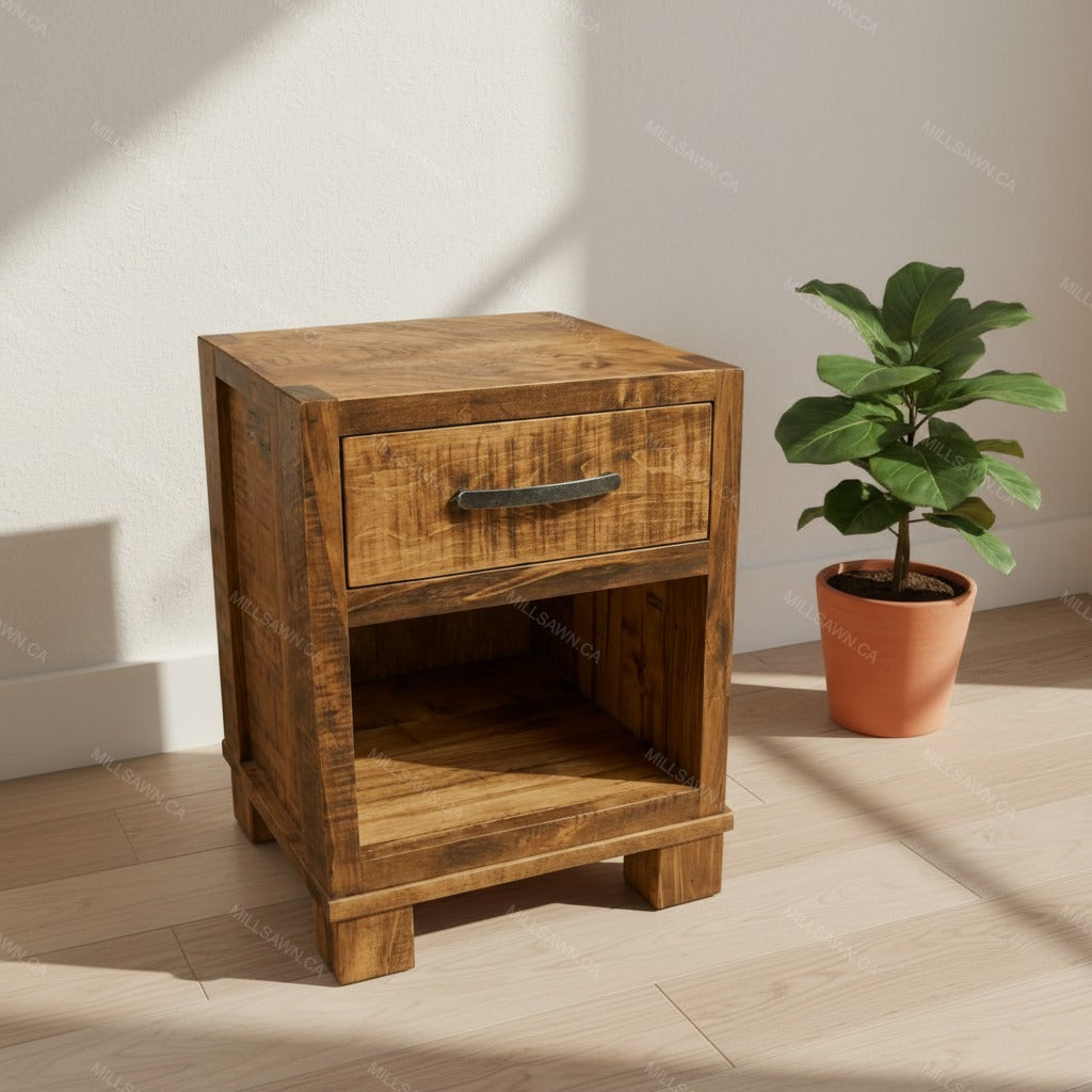 Aspen Solid Wood Nightstand