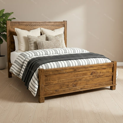 Aspen Solid Wood Bed