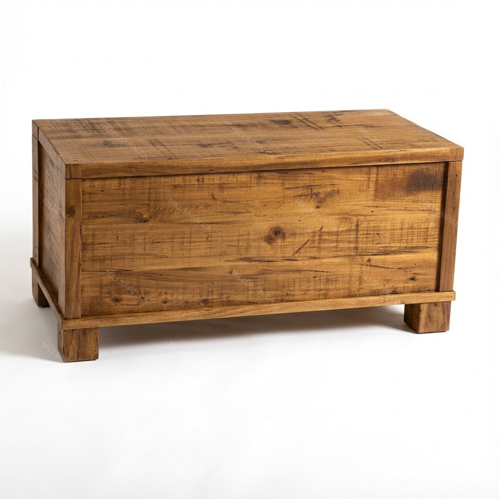 Aspen Solid Wood Blanket Box