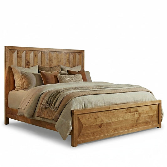 Avra Solid Wood Bed