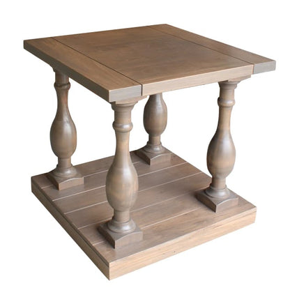 Table d'appoint en bois massif Belemy