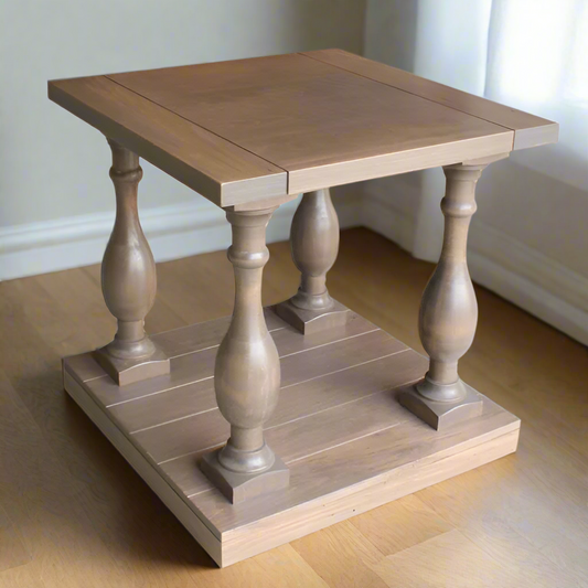 Belemy Solid Wood End Table