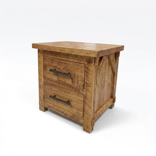 Barnwood Solid Wood Nightstand