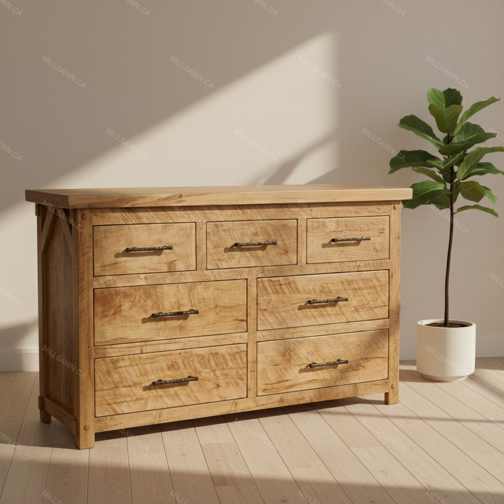 Barnwood Solid Wood Dresser