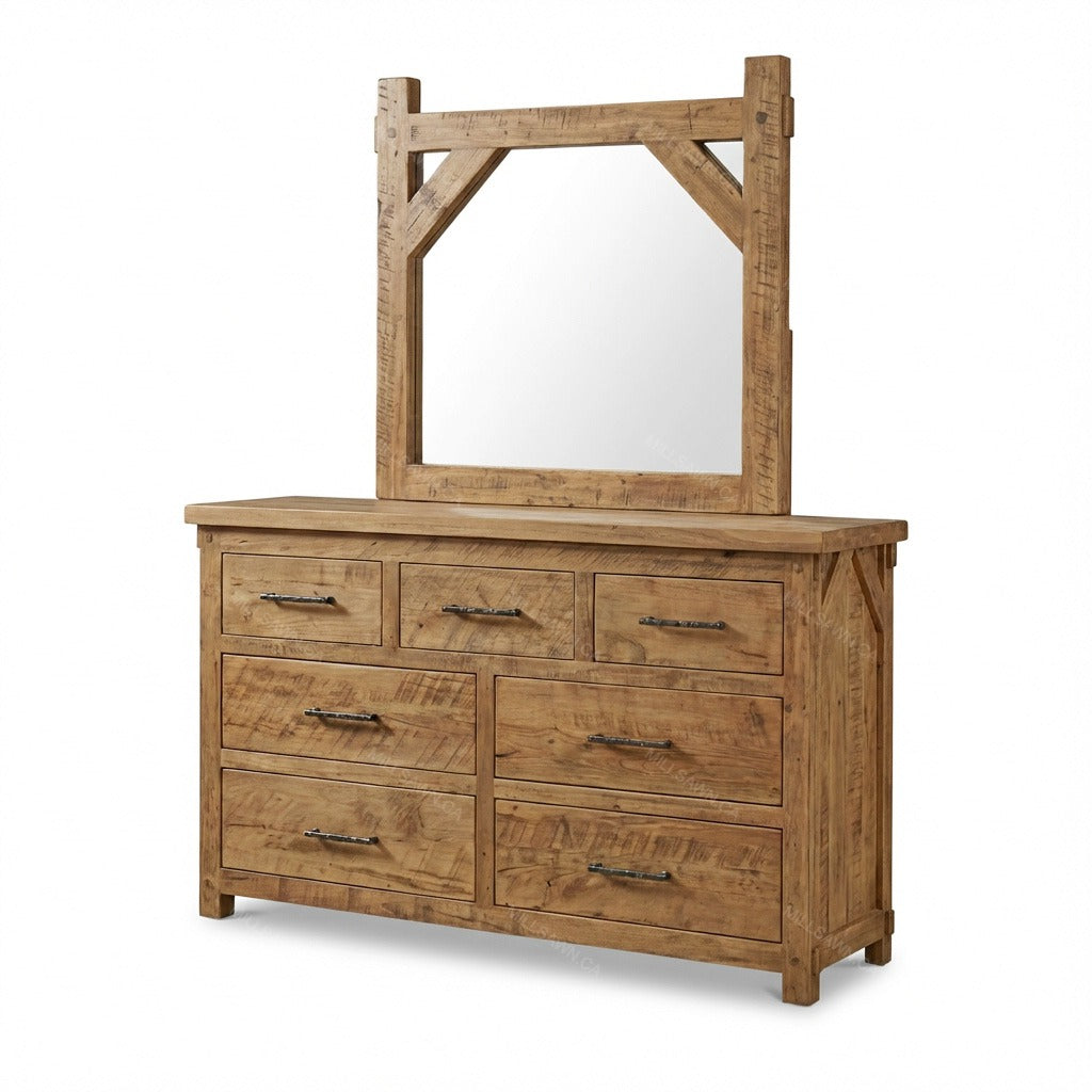 Barnwood Solid Wood Dresser