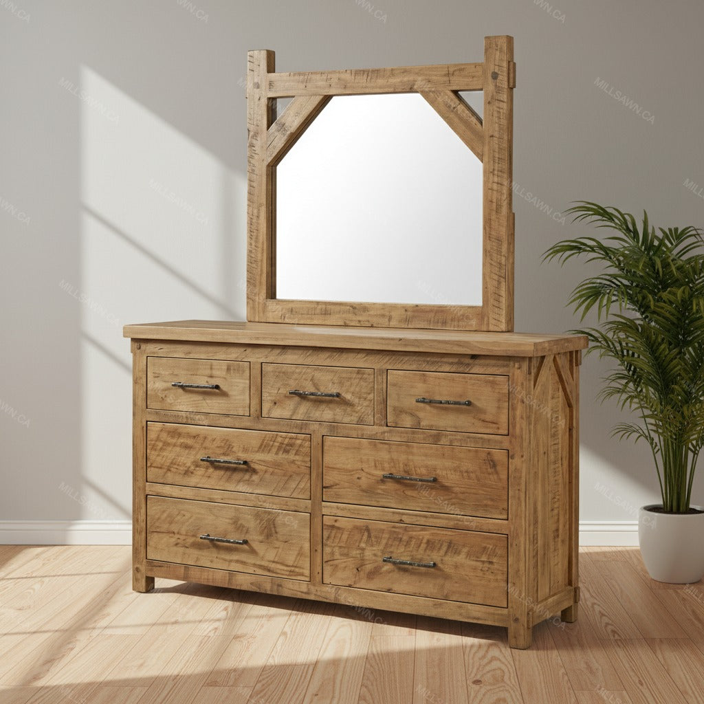 Barnwood Solid Wood Dresser