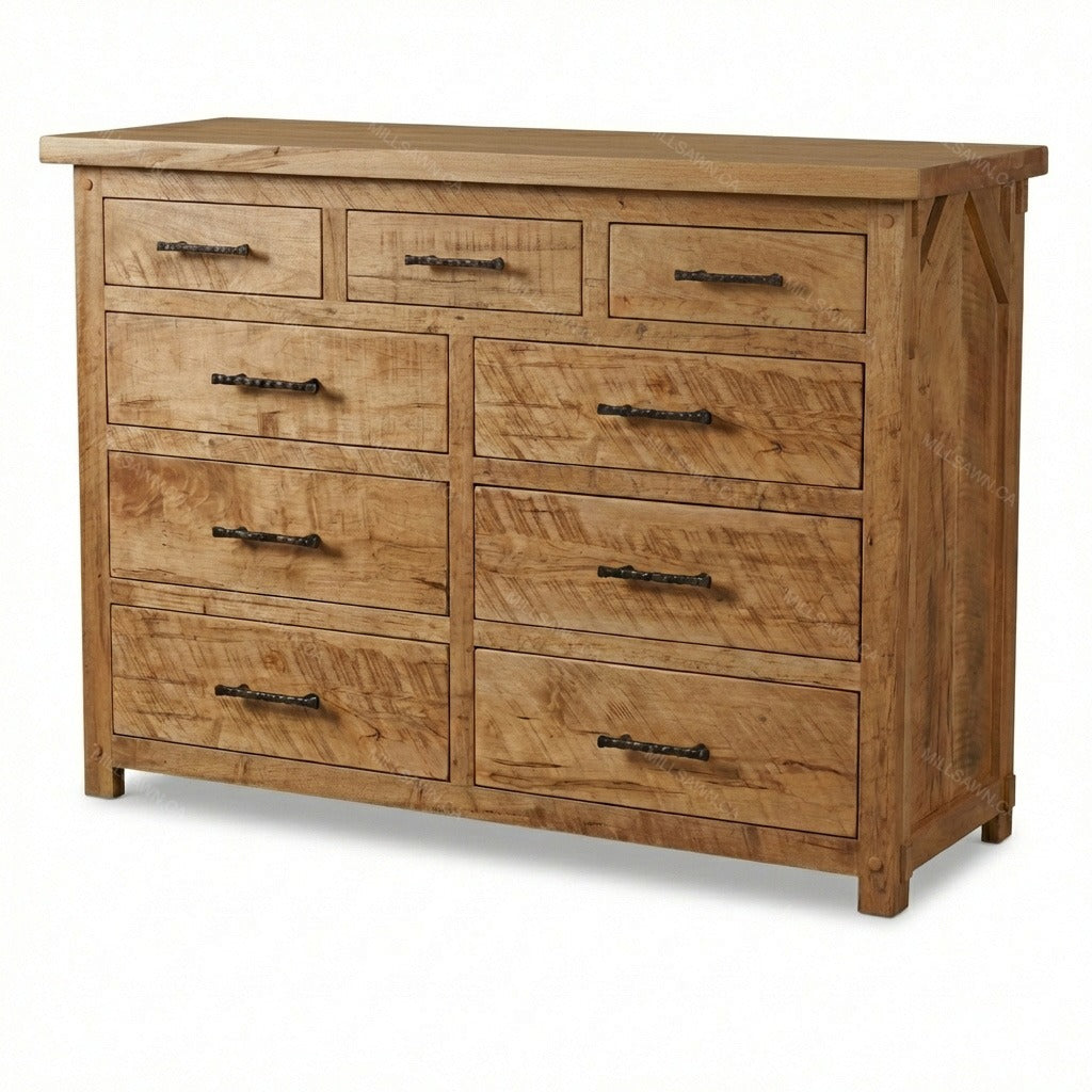 Barnwood Solid Wood Dresser