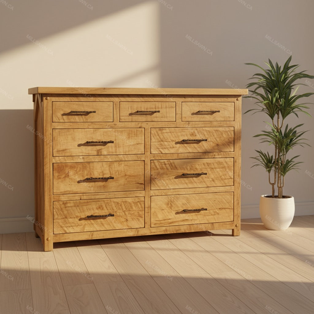 Barnwood Solid Wood Dresser