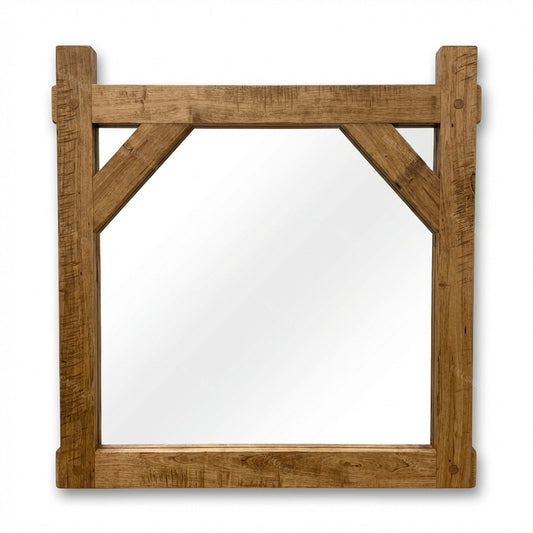 Barnwood Solid Wood Mirror