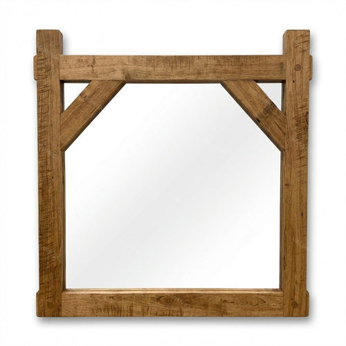 Barnwood Solid Wood Mirror