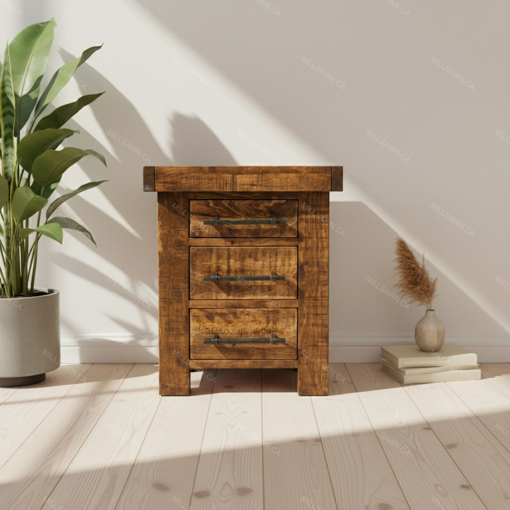 Beam Solid Wood Nightstand